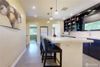 Marble countertops