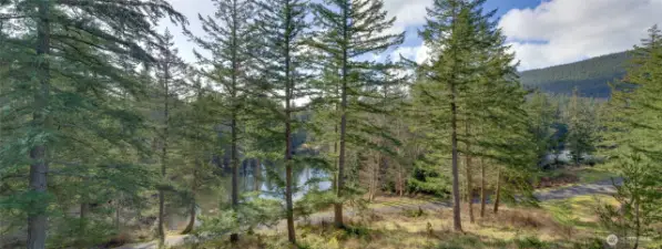 Views of Eagle Lake from the home.