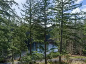 Views of Eagle Lake from the home.