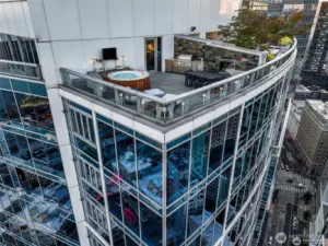 your own private roof deck