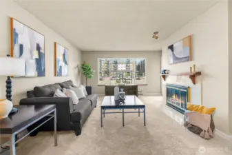 Spacious Living Room