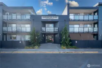 Newly remodeled modern exterior