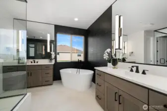 Gorgeous primary ensuite.