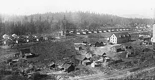A larger slice into the past- back when Ravensdale Way was main street