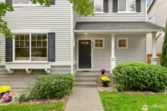 The Rocking Chair Front Porch is a great place to relax and meet the neighbors.