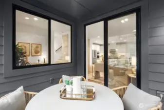 Covered Balcony off Great Room