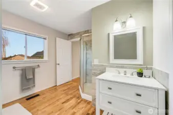 View of the water from primary bathroom