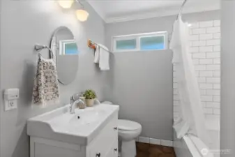 Full bath on main level