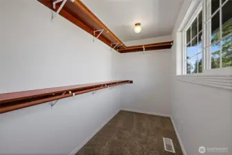 Huge walk in closed in the 2nd upstairs bedroom