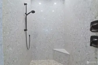 Walk in shower