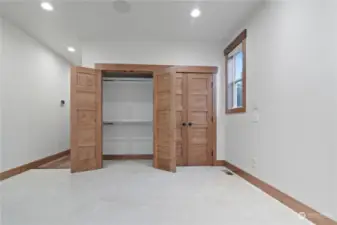 Primary bedroom closet