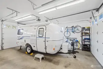 RV pass through garage doors