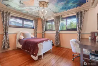 Handpainted ceiling