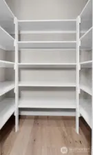 large walk-in pantry