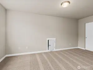 4th bedroom on 2nd floor can also make for a great office area