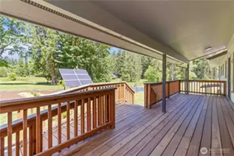 Covered Deck off of Back of Home