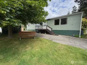 Front side of home