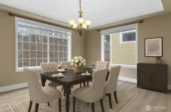 Option to make this main level space your formal dining room? *virtually staged*