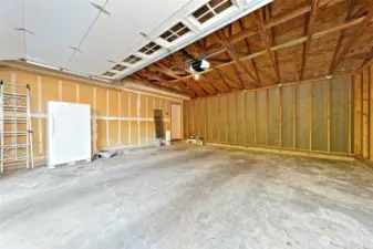 Fully Insulated Garage