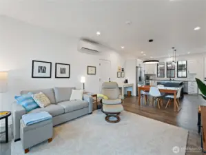 Ductless min-splits offer efficient heating as well as AC.