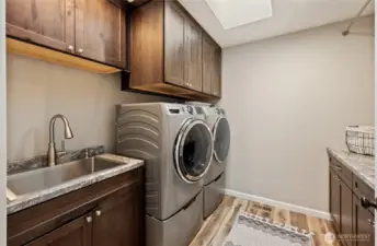 Upstairs Laundry Room