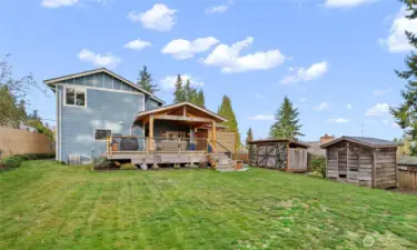 Back of Home and Yard