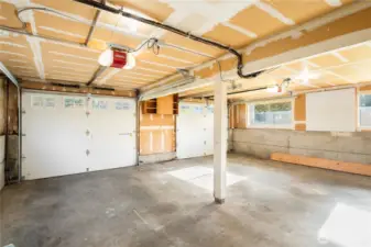 Spacious Garage