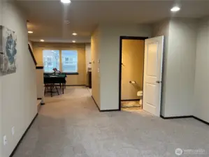 2nd Floor (Living Room and 1/2 bath)