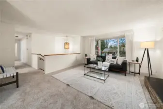 Enter into the living room.