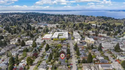 Puget Sound and Ballard to the west of this home.  So many recreation options.