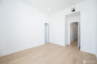 Bedroom #1 or Guest Suite with private bath