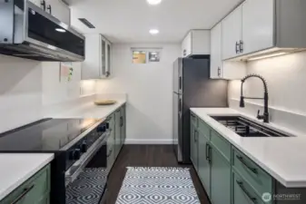 Downstairs 2nd kitchen
