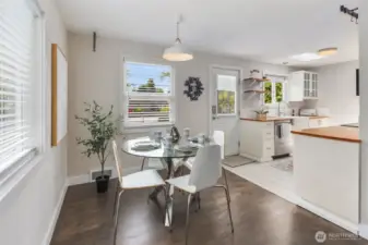 Upstairs dining room