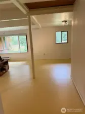 View from Hallway into Living Room