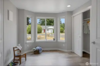 Bedroom 2 w/dbl doors