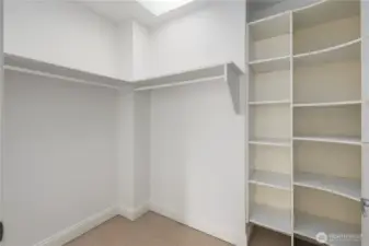Primary Walk In Closet