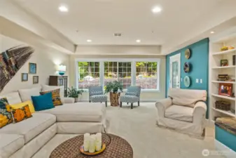 Living Area with Door to Patio