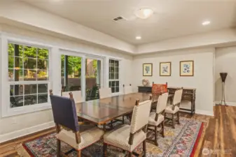 Large Dining Area with Door to Patio
