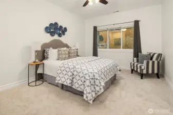 One of 5 upstairs bedrooms.