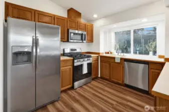 stainless steel appliances