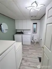 Powder Room/Laundry Room