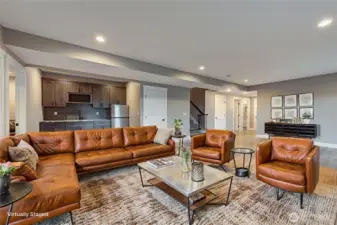 Virtually staged photo.