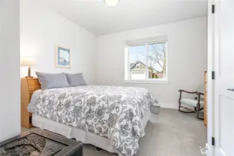 Bedroom #2, this one faces west.