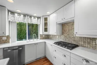 Peaceful setting looking towards your private backyard.