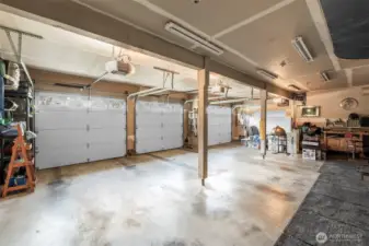 3-car garage with plenty of room for hobbies and storage along with your vehicles!