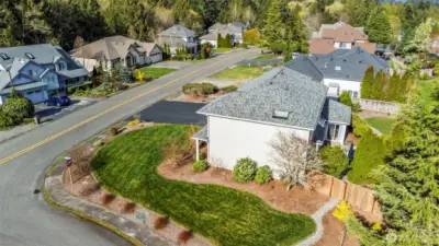 Enjoy gardening and relaxing with extra front yard space!