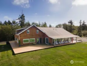 3,495 sq ft of living space with 1745 of decking, this custom Oly Pen bay side home sits on almost 5 private and secluded acres surrounded by preserved land and yet minutes from the beach and the city of Ocean Shores with backyard boat access to the Bay and Ocean!