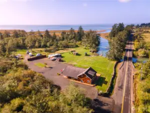 With Humptulips River mouth to the bay as a neighbor and Cambell slough on the property, the ability to push off into the most excellent and wild territory in the PNW IS RIGHT HERE.. This is a very rare opportunity to own this amazing homestead in the head of Grays Harbor. Boating, kayaking, exploring, hunting, photography (lot is partially surrounded by the GH Audabon Society land preserve) World class fly fishing and salmon fishing in the Humptulips river and the best of the Bay at your fingertips. Waterfowl abounds as well as deer varieties (property is also partially surrounded by WA State Game land ! So, if you're the kind of person who wants to hunt, fish and grow your own food, this is the place. If you just want to relax in the laps of 'rustic' luxury...then this is also the place. If you are entrepreneurial minded .. well, the possibilities there are almost endless.