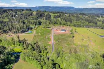 Aerial View Looking West