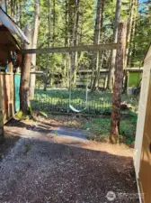Built-in swing!